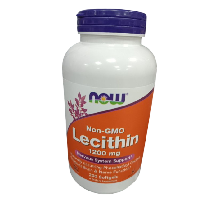 NOW FOODS LECITHIN, 1200 мг, 200 капсул NS29570